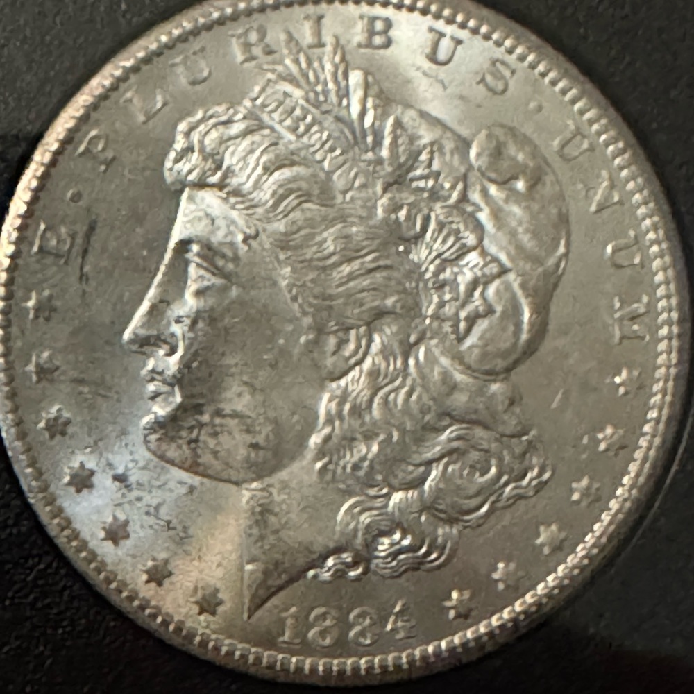 1883 CC Morgans Silver Coin with Lady Liberty